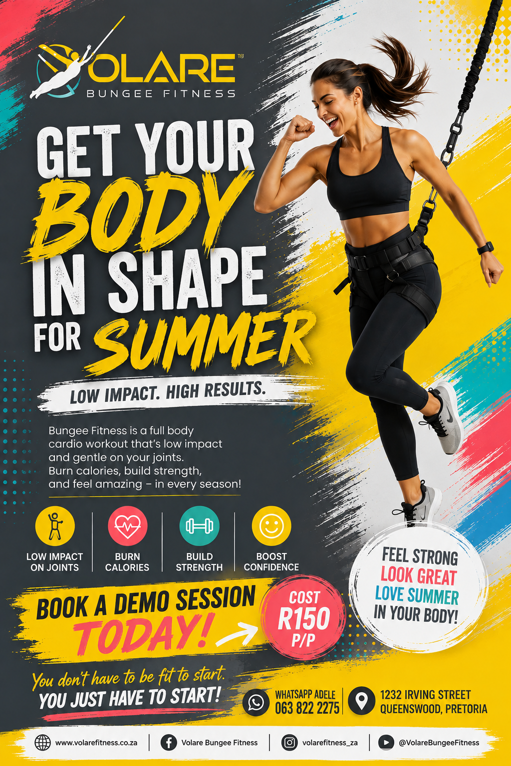 Volare Summer promotion flyer